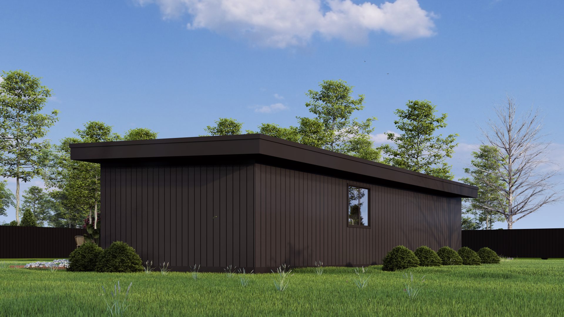 Rear / side exterior