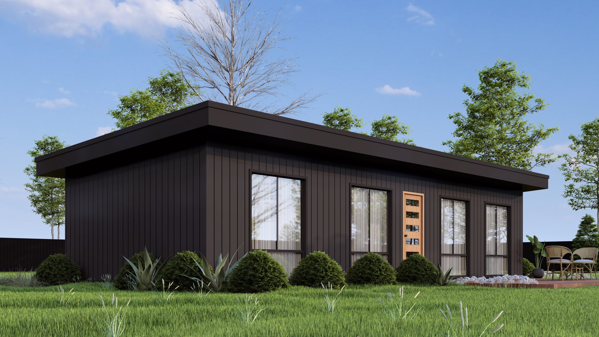 1 Bedroom granny flat — front exterior